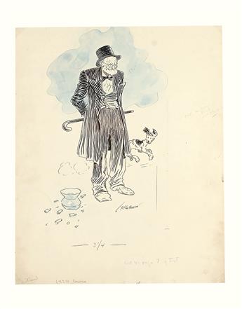 (CARTOONS.)  JOHN TINNEY McCUTCHEON. Group of 3 political cartoons.